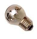 Topforspejlet Krone sølv/klar 25W E 27